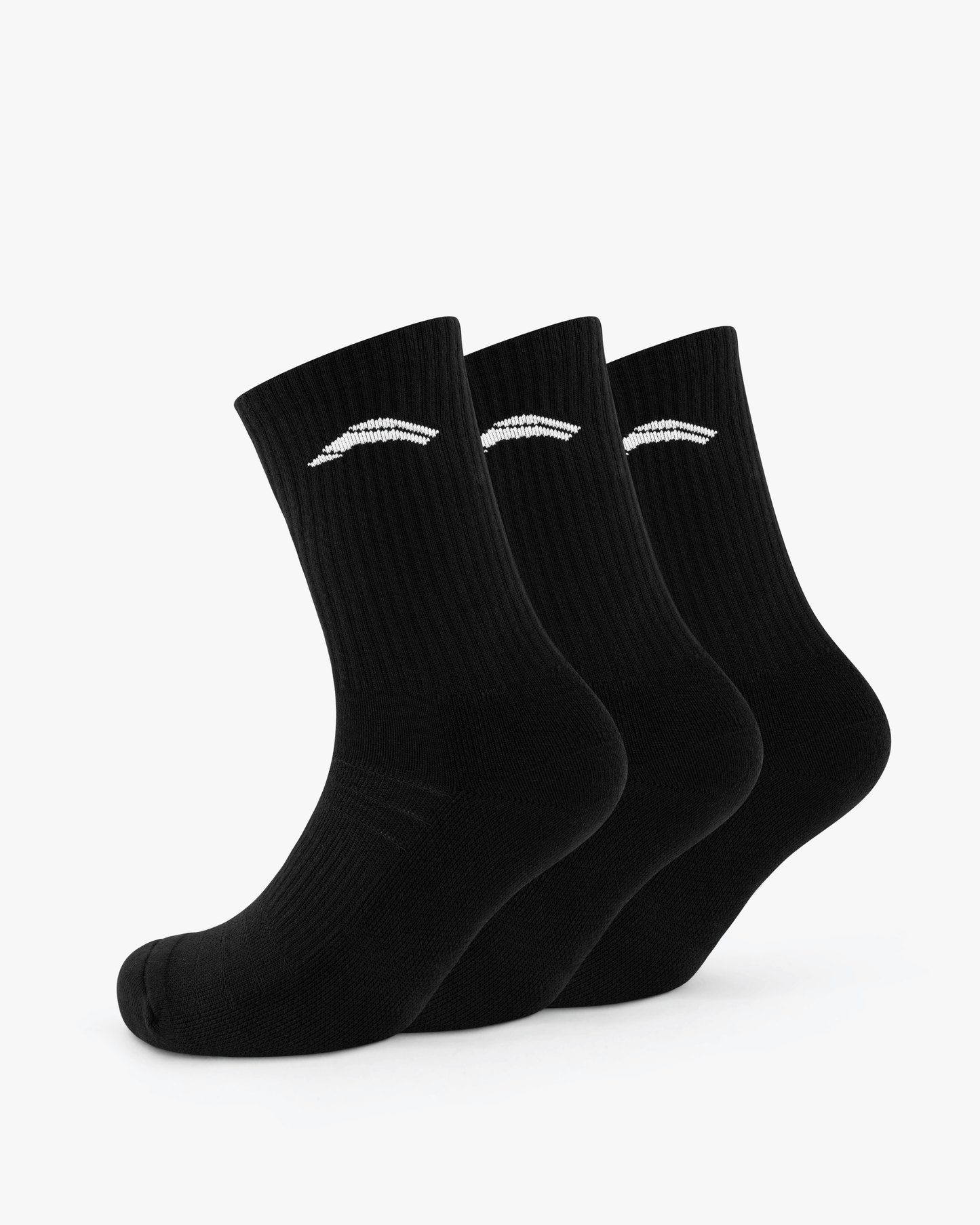 3er-Pack Performance-Socken – Schwarz