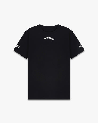 avancus mens competition tshirt black tee