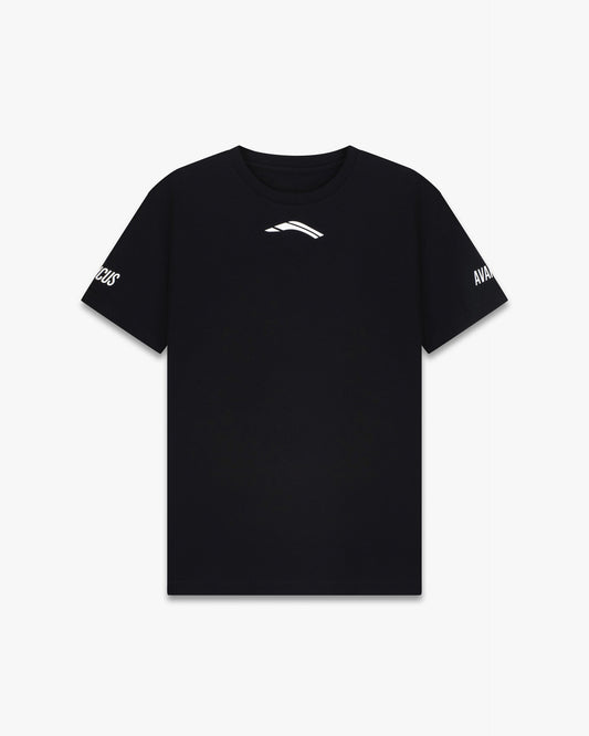 avancus mens competition tshirt black tee