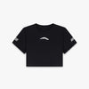 Avancus crop top tshirt black 