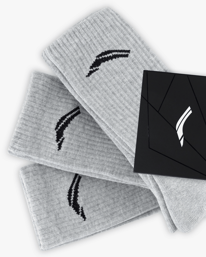 3er-Pack Performance-Socken – Weiß
