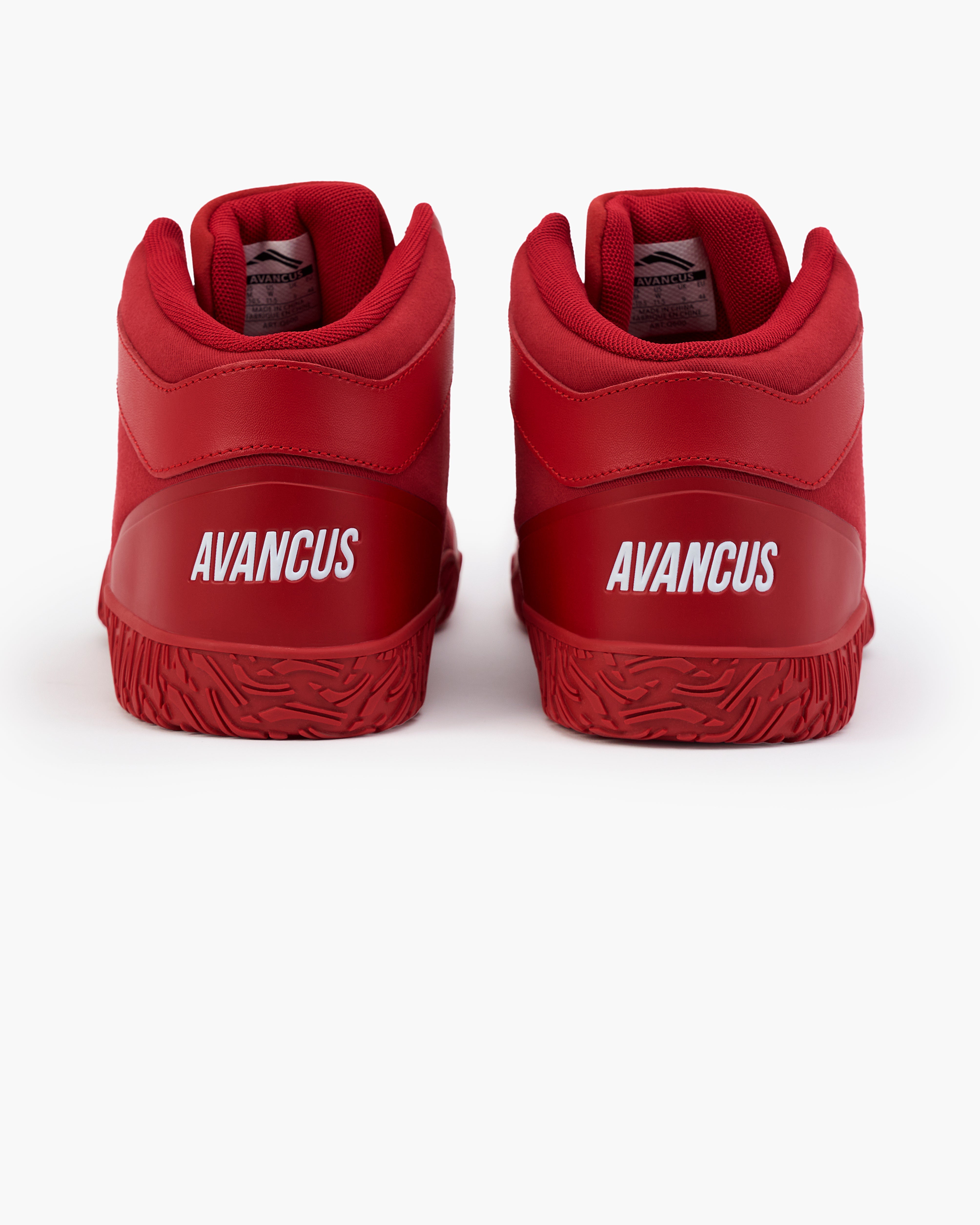 Apex Power Red High Top - Avancus Europe – Avancus.eu