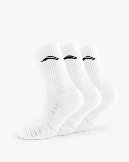 Crew Socks 3 Pack - White