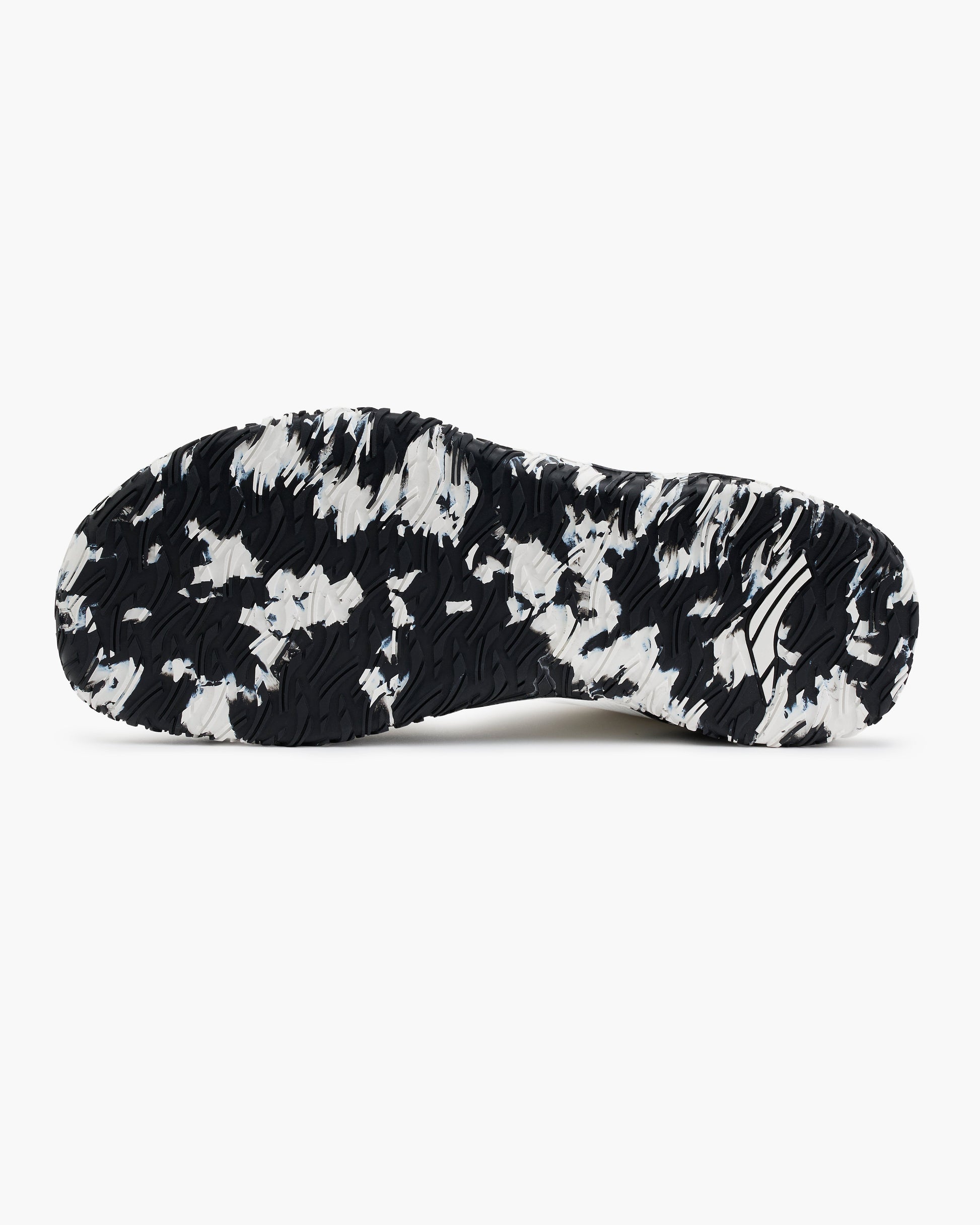 Black and White pattern Avancus Powerlifting Shoe Outsole