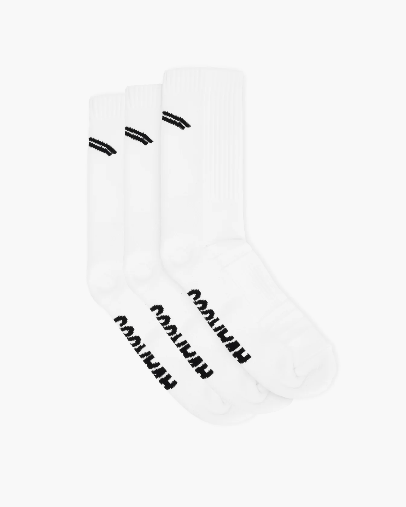 Pack of 3 - Performance Crew Socks - Black